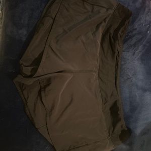 Lululemon black speed up shorts